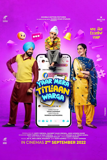 Yaar Mera Titliaan Warga 2022 HD 720p DVD SCR full movie download