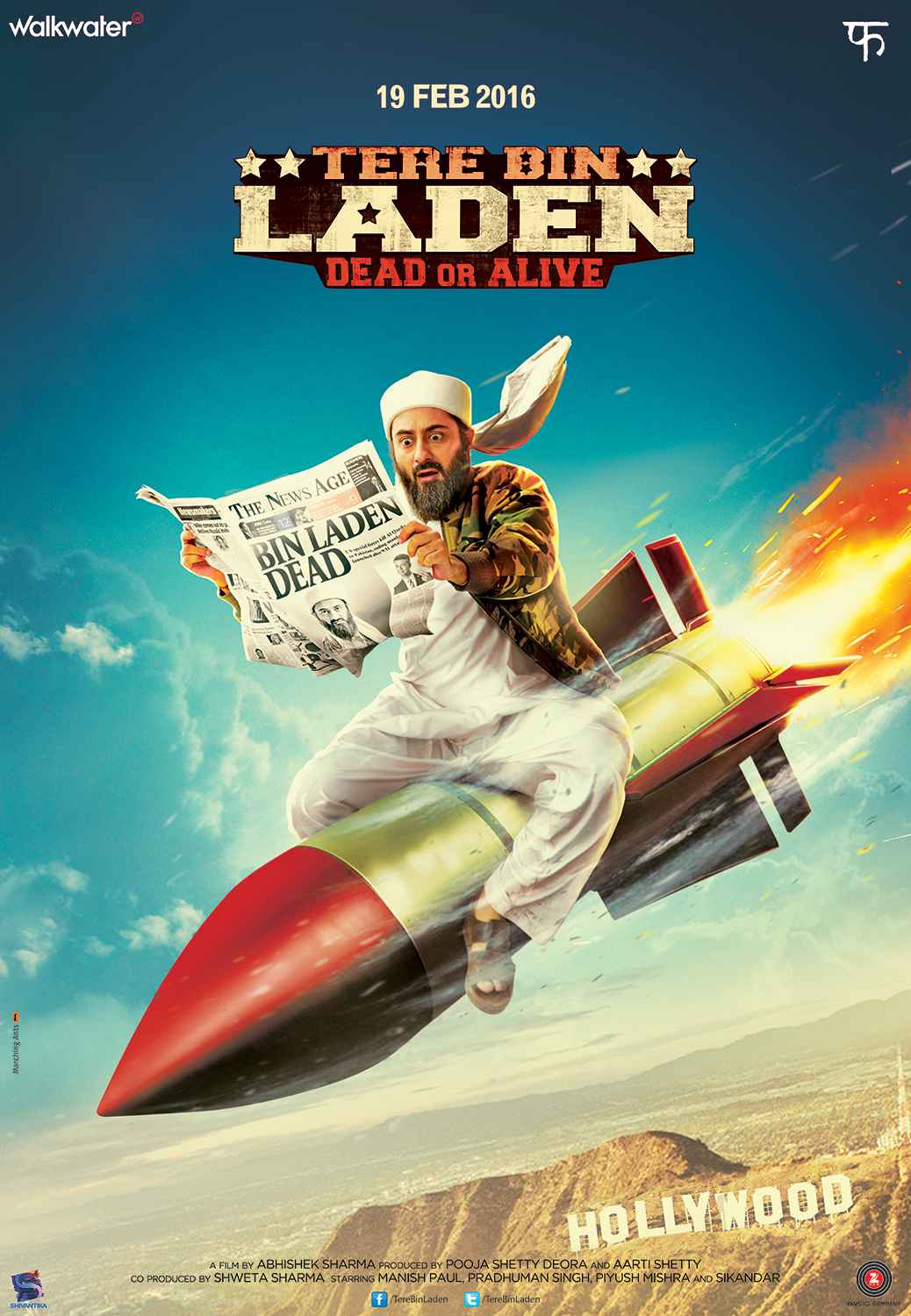 Tere Bin Laden Dead or Alive 2016 Pre DvD  full movie download