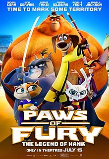 Paws of Fury The Legend of Hank 2022 Dub in Hindi  full movie download