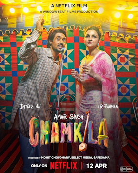 Amar Singh Chamkila 2024 DVD Rip Hindi Audio Full HD Movie  Full Movie